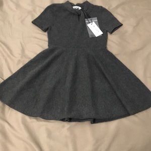 Brand New Milly Minis Gray Dress Sz 4/5